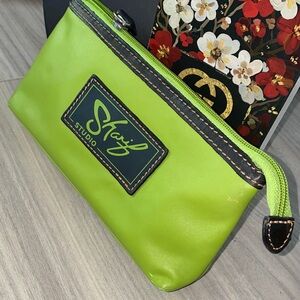 Sharif Studio Leather Cosmetic Pouch Bag